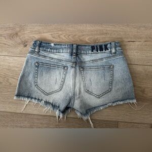 PINK Victoria's Secret Women's Denim Shorts - Gray 🌸💝